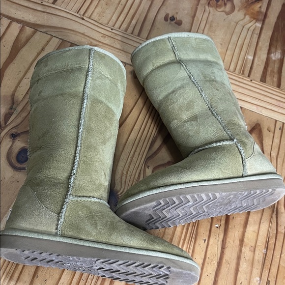 UGG Shoes - UGG Vintage  Olive Suede Boots Australia
